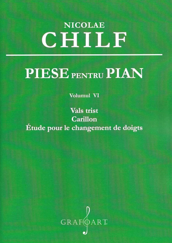 Piese pentru pian Vol.6: Vals trist. Carillon. Etude pour le changement de doigts