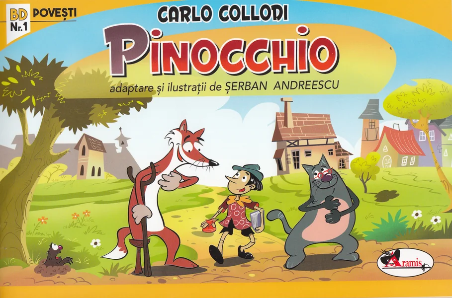 Pinocchio (benzi desenate) - Carlo Collodi, Serban Andreescu