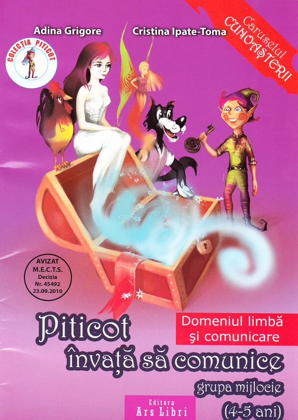 Piticot invata sa comunice - Grupa Mijlocie 4-5 ani - Adina Grigore, Cristina Ipate-Toma