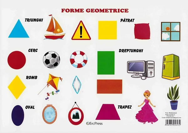 Plansa. Forme geometrice