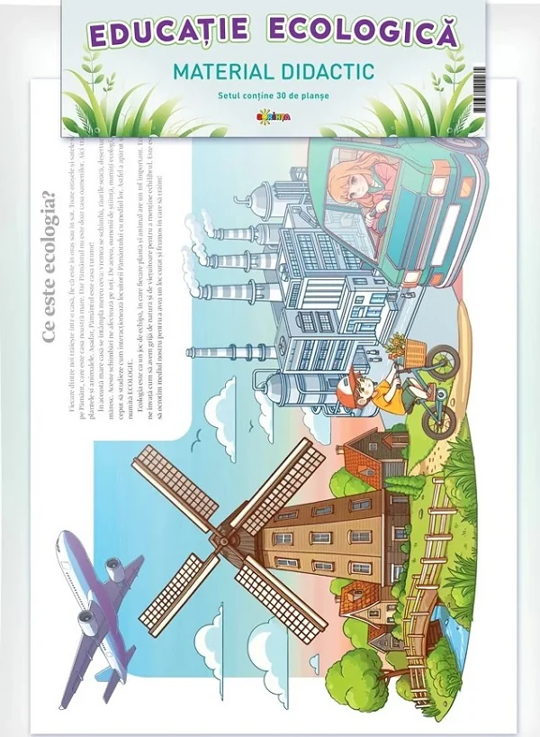 Planse: Educatie ecologica. Material didactic