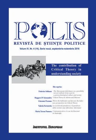 Polis vol.4 nr.4(14) Serie noua Septembrie-noiembrie 2016 Revista de Stiinte Politice