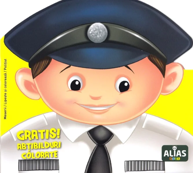 Politist. Abtibilduri colorate