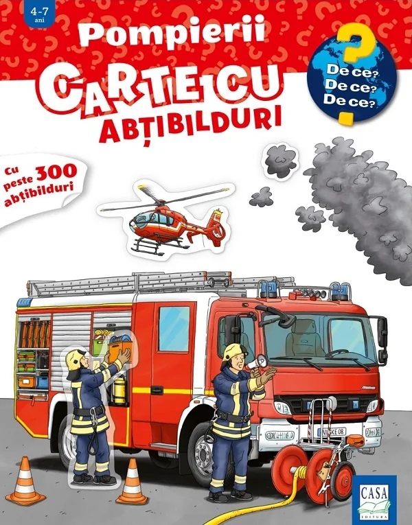 Pompierii. Carte cu abtibilduri