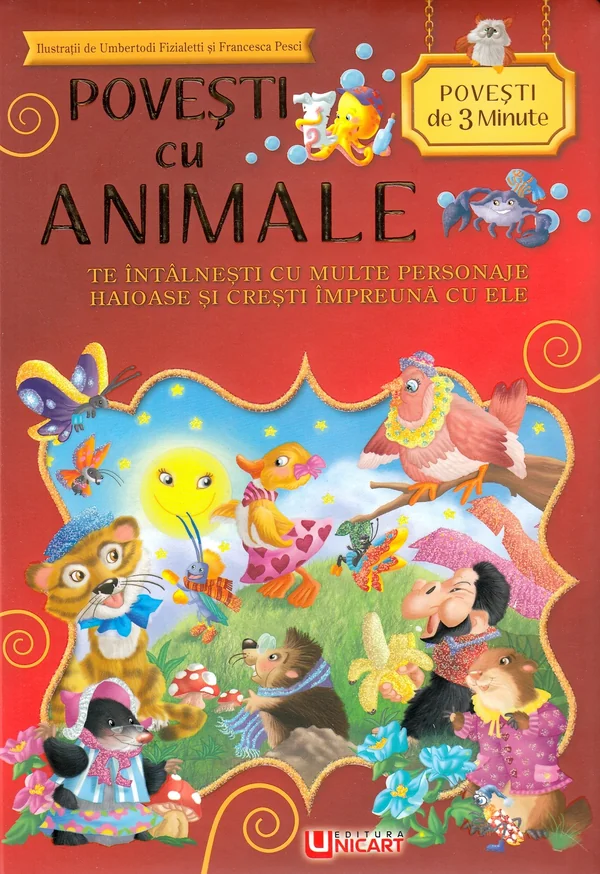 Povesti cu animale. Povesti de 3 minute