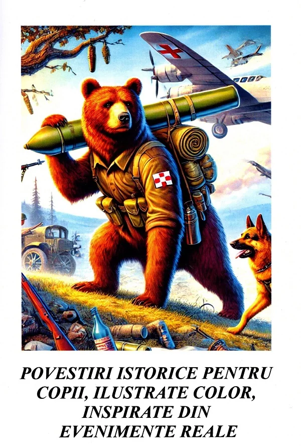 Povestiri istorice pentru copii, ilustrate color, inspirate din evenimente reale