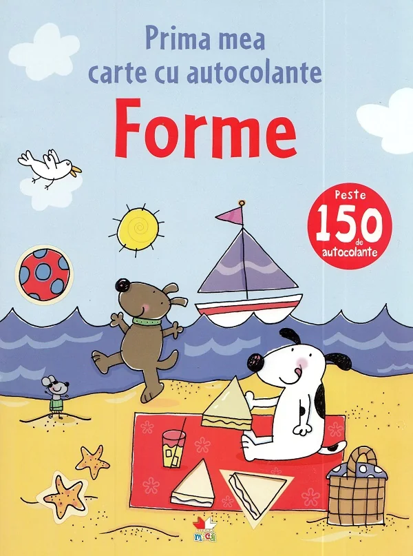 Prima mea carte cu autocolante. Forme