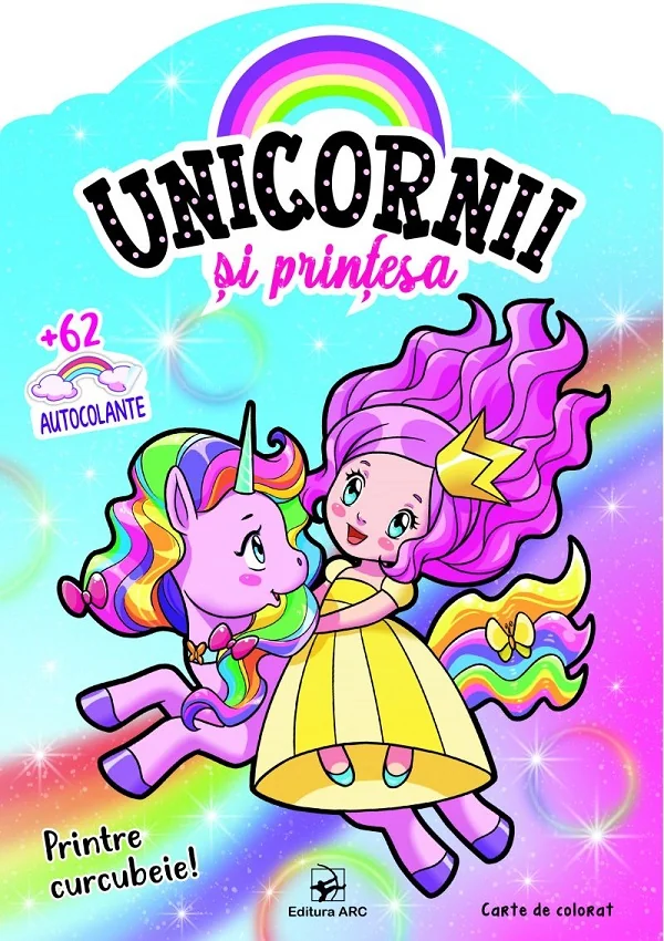 Printre curcubeie! Unicornii si printesa