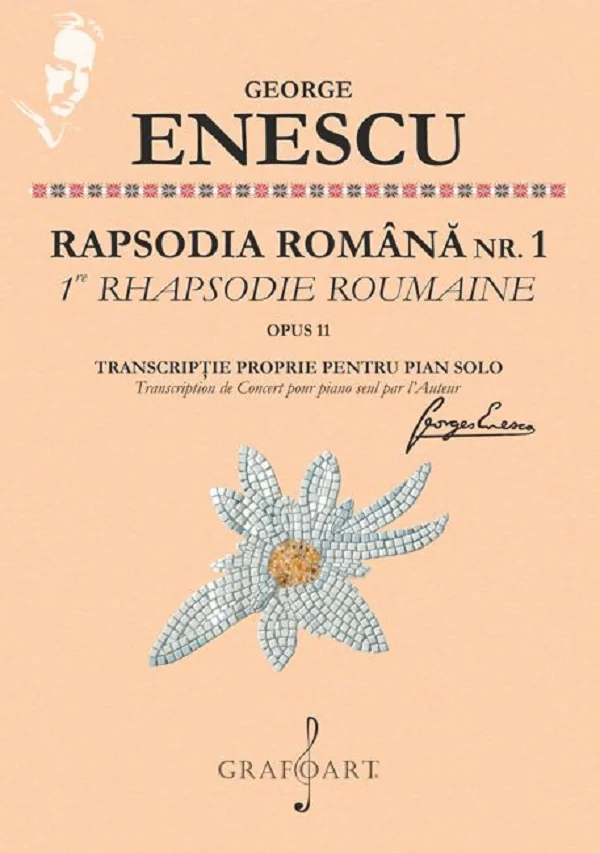 Rapsodia romana Nr.1 pentru pian