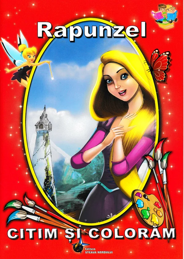 Rapunzel - Citim si coloram
