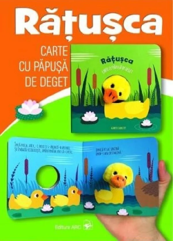 Ratusca. Carte cu papusa de deget
