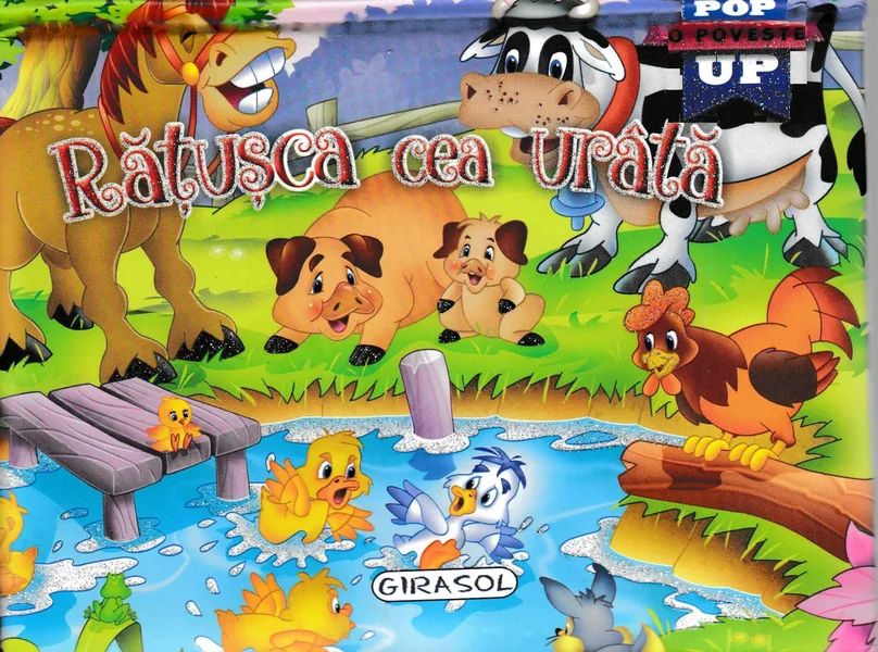 Ratusca cea urata.  Pop-up
