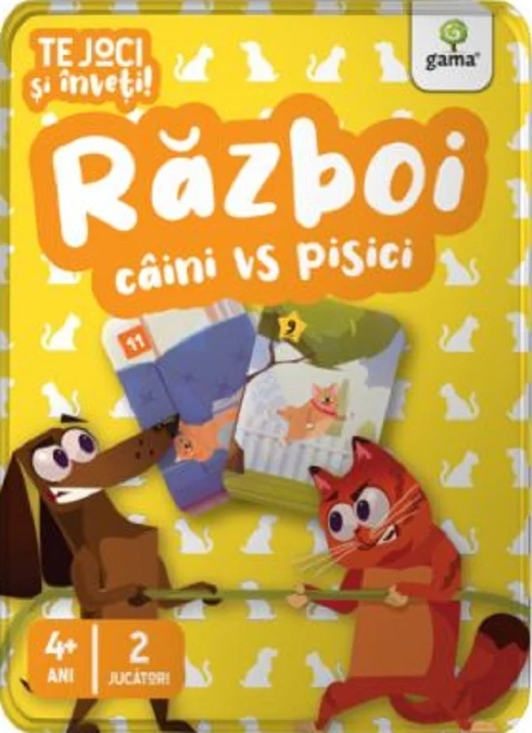 Razboi caini vs pisici. Te joci si inveti