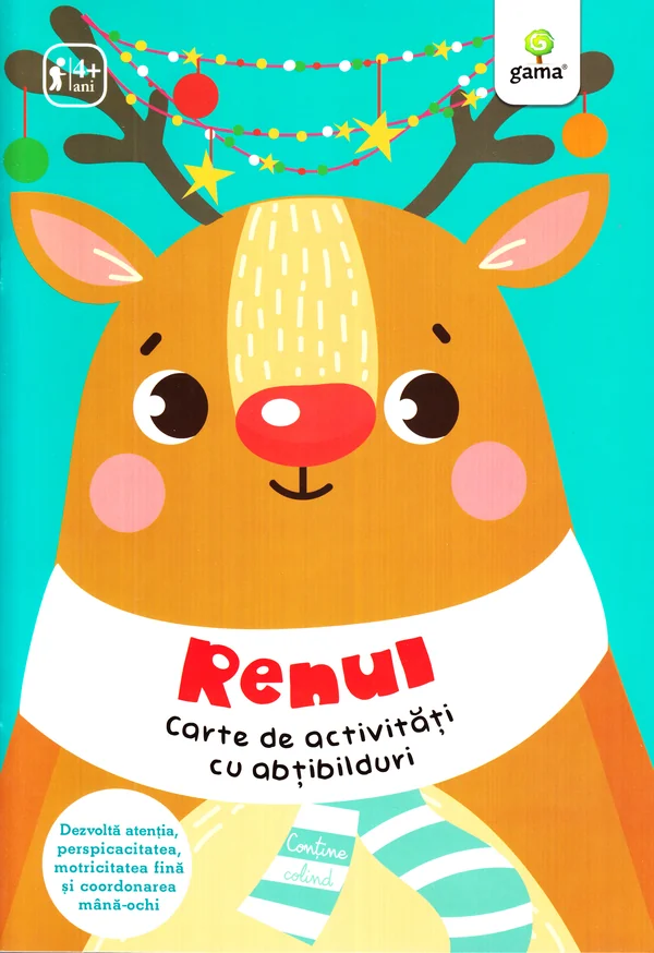 Renul - Carte de activitati cu abtibilduri