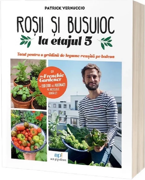 Rosii si busuioc la etajul 5