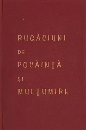 Rugaciuni de pocainta si multumire
