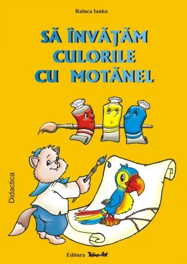 Sa invatam culorile cu Motanel