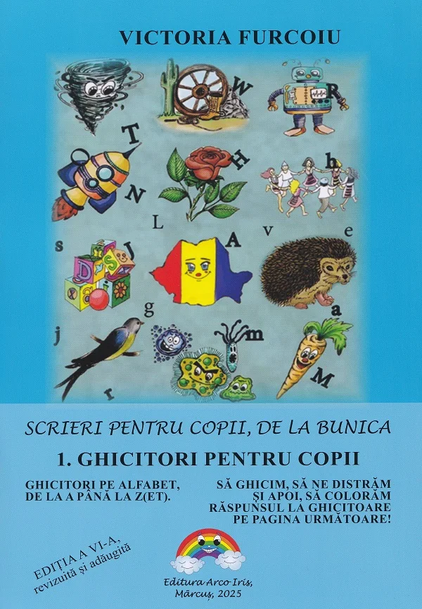 Scrieri pentru copii, de la bunica Vol.1: Ghicitori pentru copii Ed.6