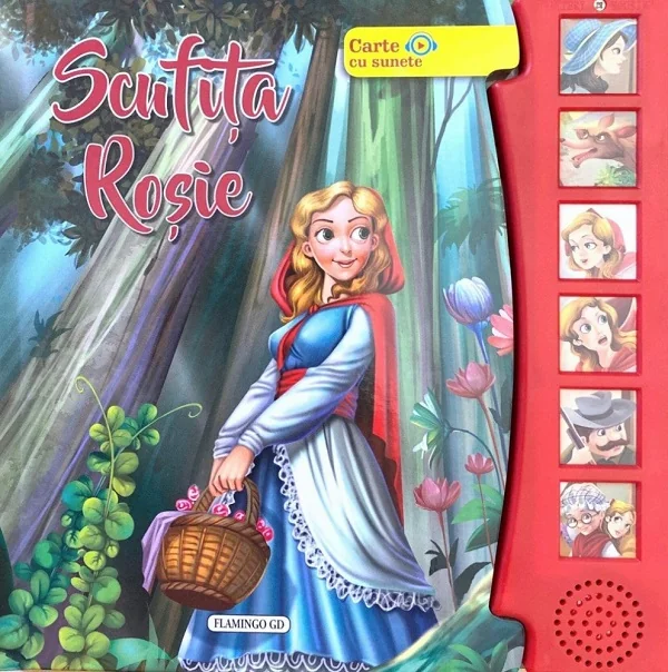 Scufita Rosie. Carte cu sunete