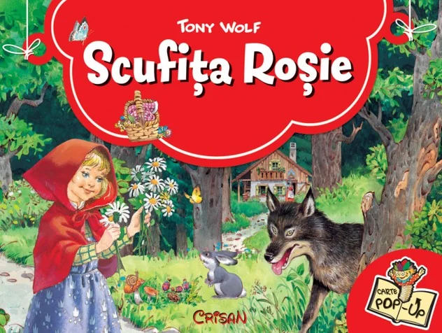 Scufita Rosie. Carte Pop-up