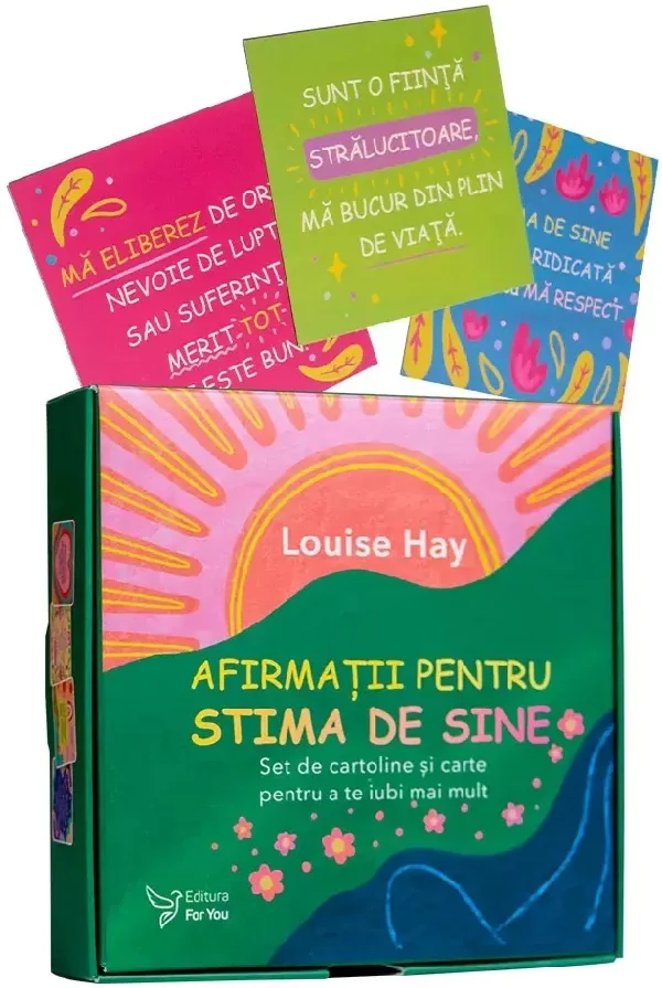 Set: Afirmatii pentru stima de sine. Carte + cartoline - Louise Hay