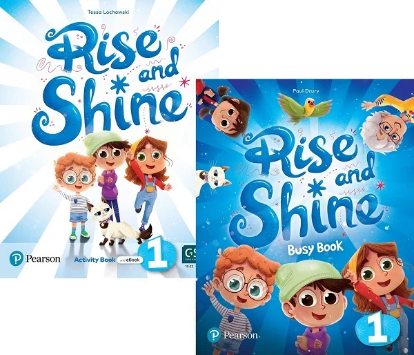 Set: Rise and Shine Level 1. Activity Book and eBook  + Busy Book - Paul Drury, Tessa Lochowski