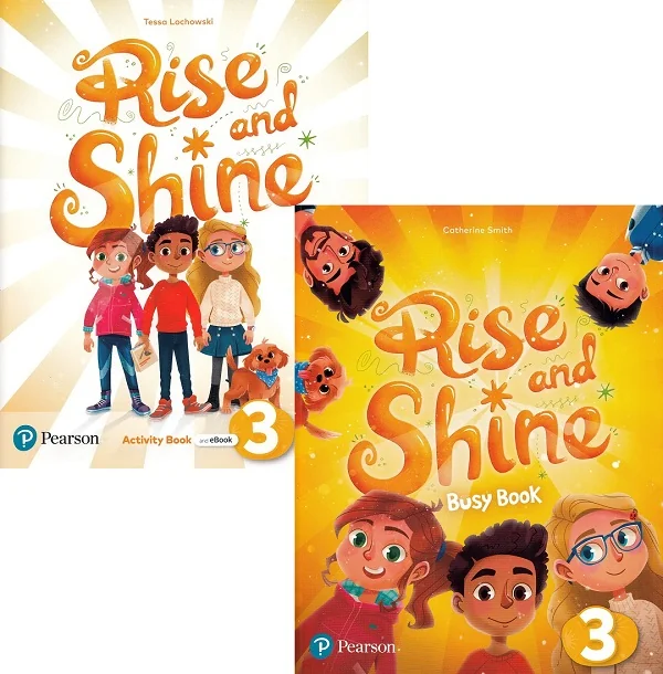 Set: Rise and Shine Level 3. Activity Book and eBook + Busy Book
