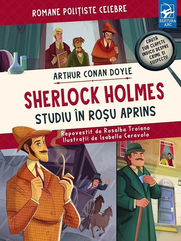 Sherlock Holmes. Studiu in rosu aprins