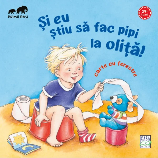 Si eu stiu sa fac pipi la olita! Carte cu ferestre