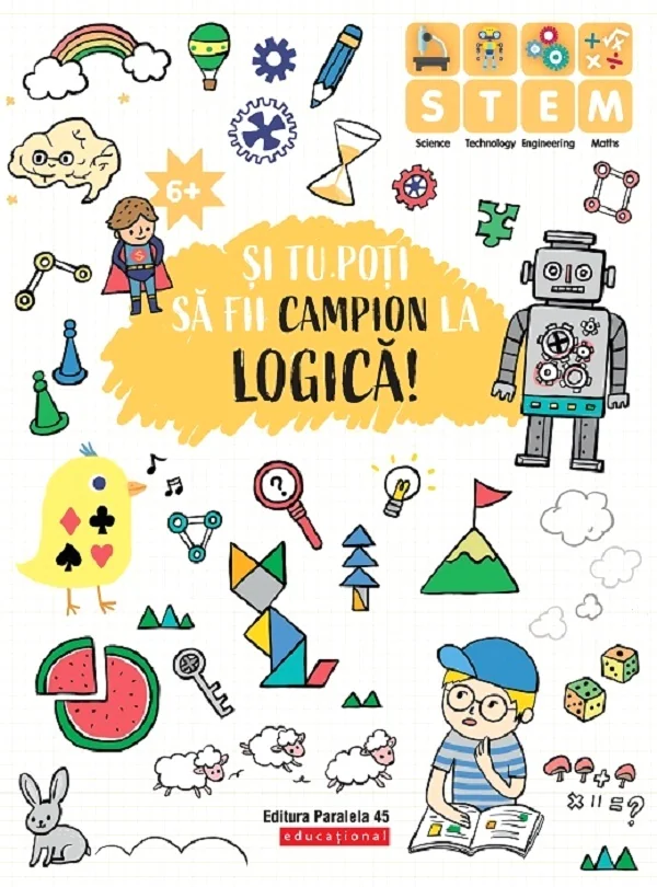 Si tu poti sa fii campion la Logica! 6 ani+