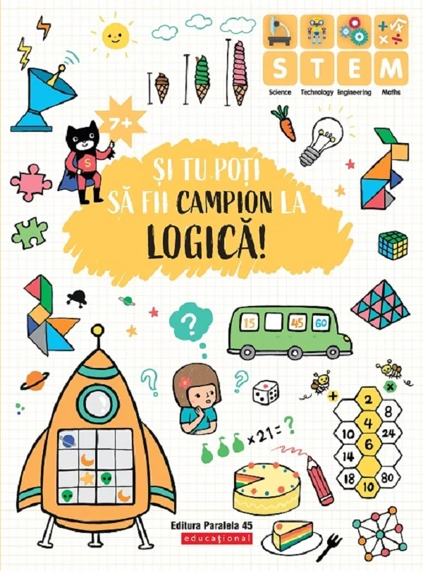 Si tu poti sa fii campion la Logica! 7 ani+