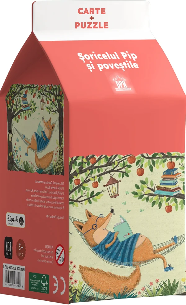 Soricelul Pip si povestile. Carte + puzzle