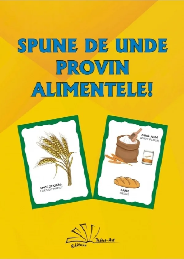 Spune de unde provin alimentele