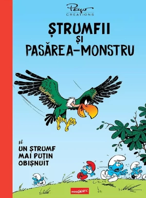 Strumfii si pasarea-monstru. Un strumf mai putin obisnuit