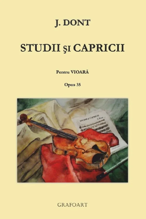 Studii si capricii pentru vioara. Opus 35