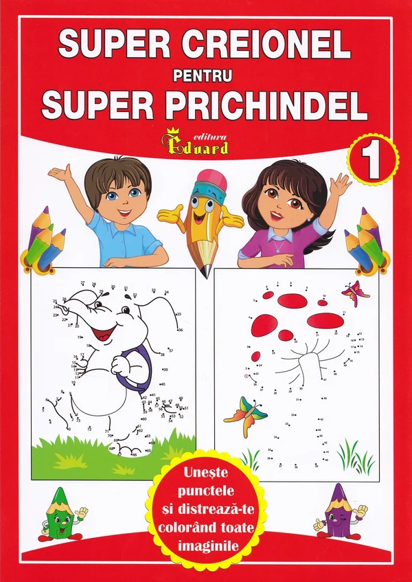 Super creionel pentru super prichindel