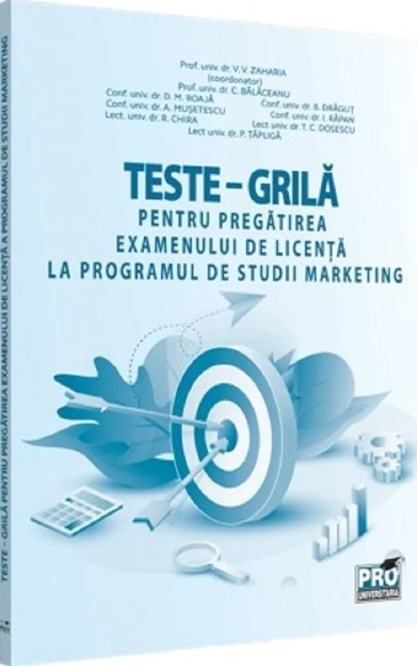 Teste-grila pregatirea examenului de licenta la programul de studii Marketing