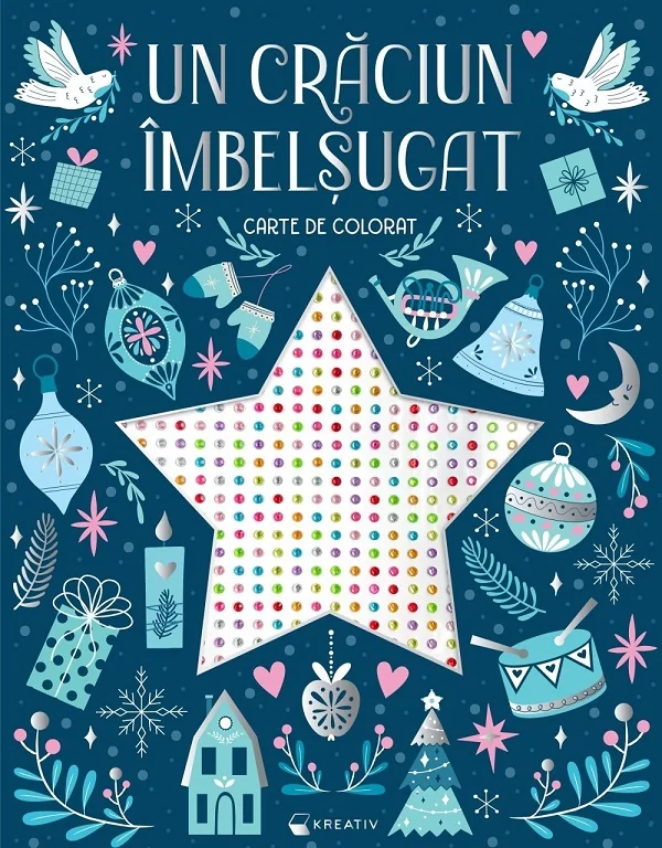 Un Craciun imbelsugat. Carte de colorat