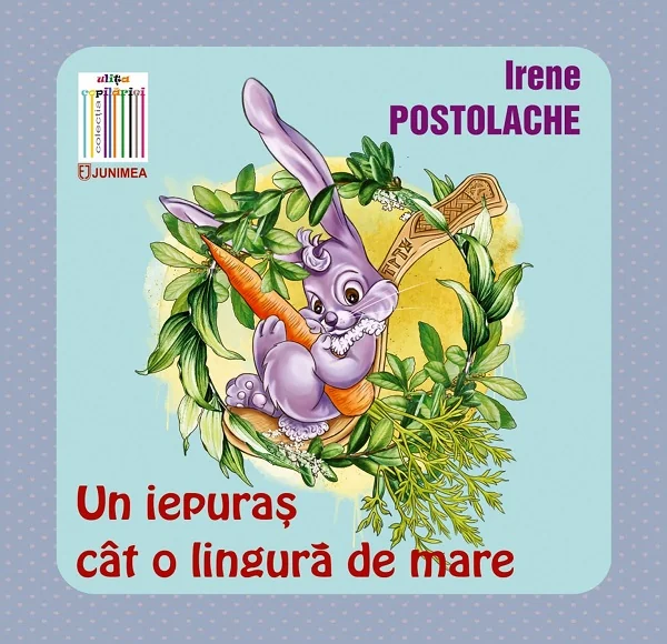 Un iepuras cat o lingura de mare