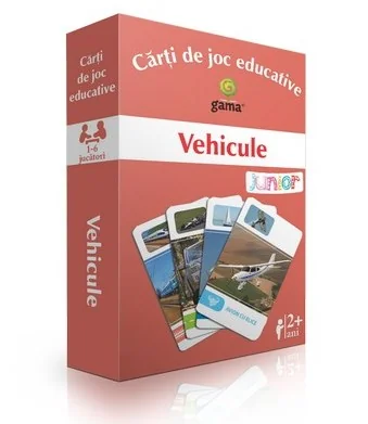 Vehicule - Carti de joc educative