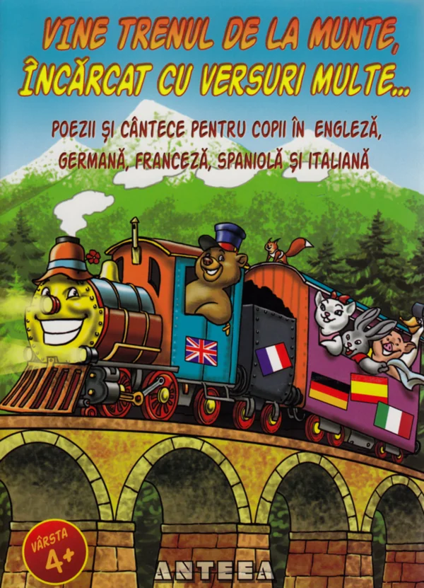 Vine trenul de la munte, incarcat cu versuri multe...