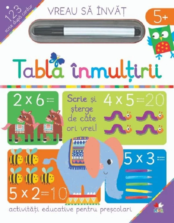 Vreau sa invat: Tabla inmultirii