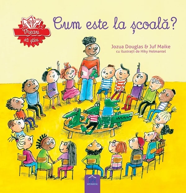 Vreau sa stiu: Cum este la scoala? - Jozua Douglas, Juf Maike