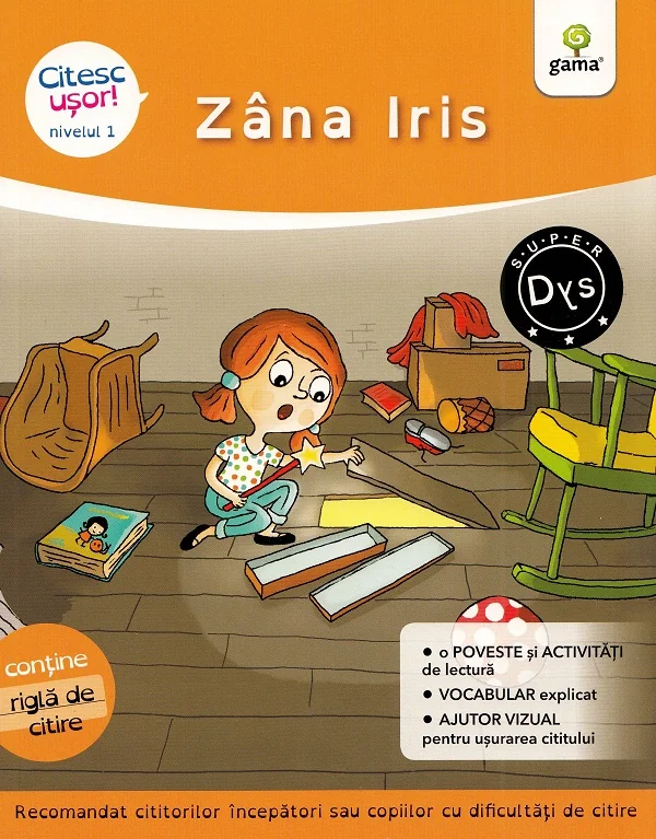 Zana Iris. Citesc usor! Nivelul 1 - Evelyne Barge, Marco Overzee
