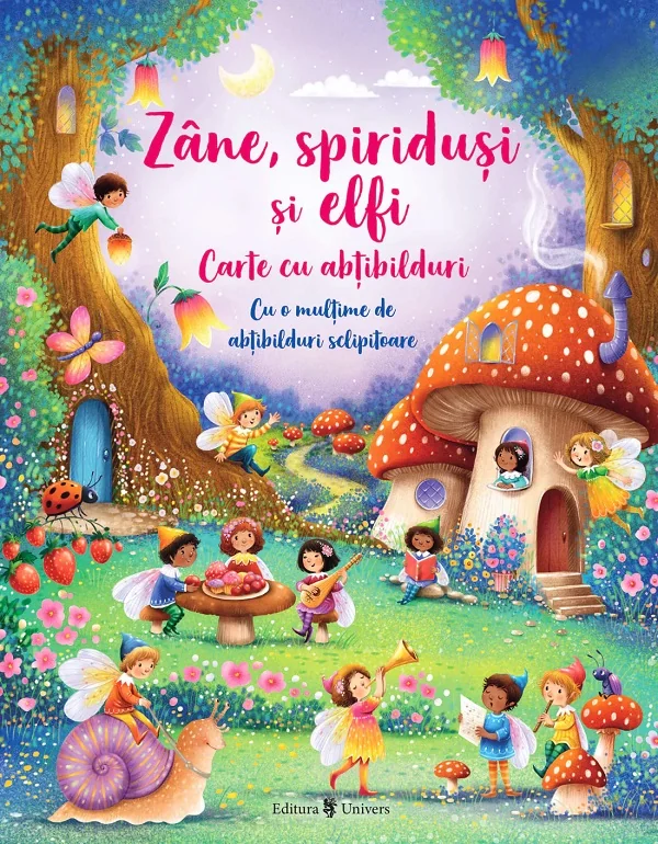 Zane, spiridusi si elfi. Carte cu abtibilduri